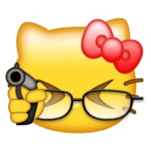 Figurinha de HELLO KITTY EMOJIS para WhatsApp (12 de 15)