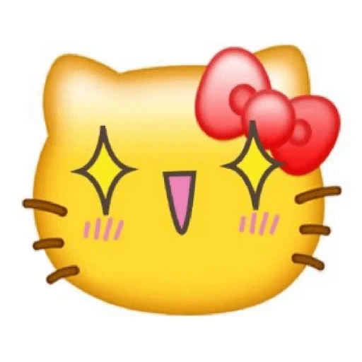 Figurinha de HELLO KITTY EMOJIS para WhatsApp (13 de 15)