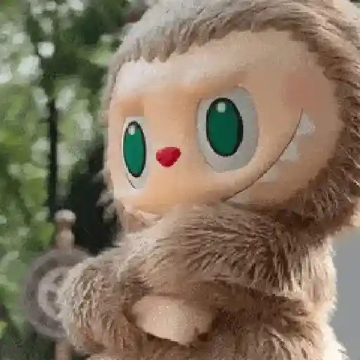 Figurinhas de (ˊᵒ̴̶̷̤ ꇴ ᵒ̴̶̷̤ˋ) Labubu 🧸ིྀ para WhatsApp