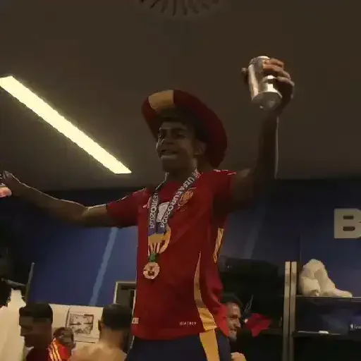 Figurinha de Lamine Yamal | Espanha para WhatsApp (8 de 14)