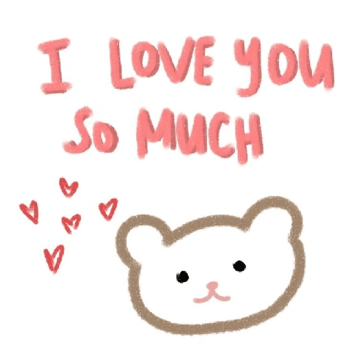 Figurinha de love you para WhatsApp (2 de 30)