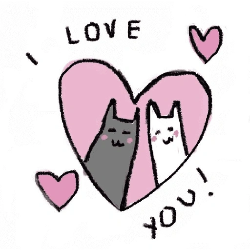 Figurinha de love you para WhatsApp (3 de 30)
