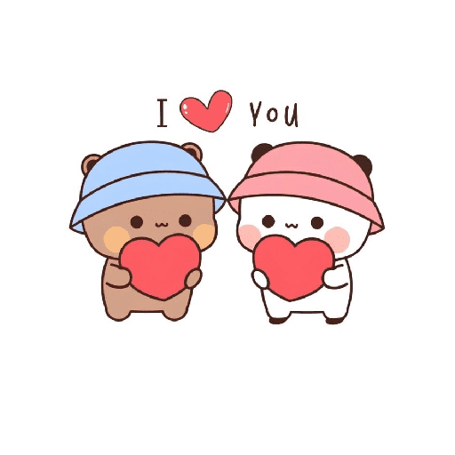 Figurinhas de love you para WhatsApp