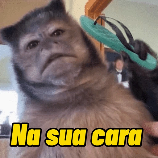 Figurinha de Macacos Memes (8 de 13)