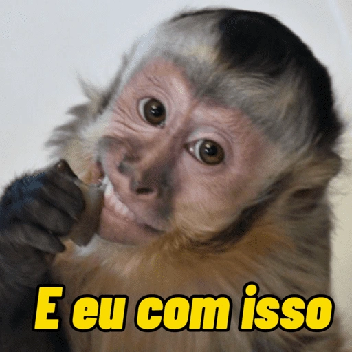 Figurinha de Macacos Memes (12 de 13)