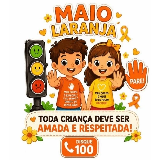 Figurinha de MAIO LARANJA 🍊 (4 de 12)