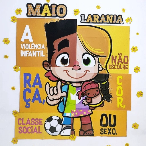 Figurinha de MAIO LARANJA 🍊 (5 de 12)