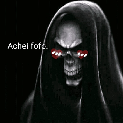 Figurinha de meme caveira para WhatsApp (2 de 27)
