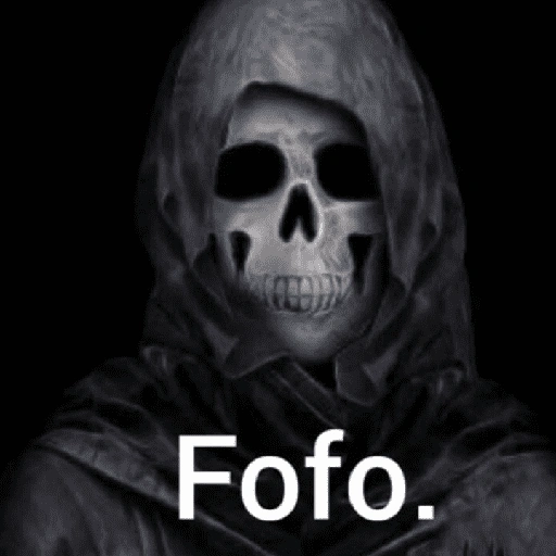 Figurinha de meme caveira para WhatsApp (9 de 27)