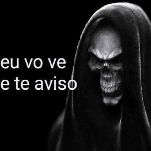 Figurinha de meme caveira para WhatsApp (14 de 27)