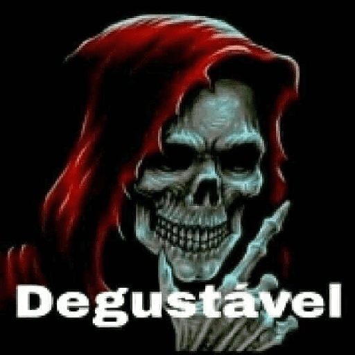 Figurinha de meme caveira para WhatsApp (15 de 27)