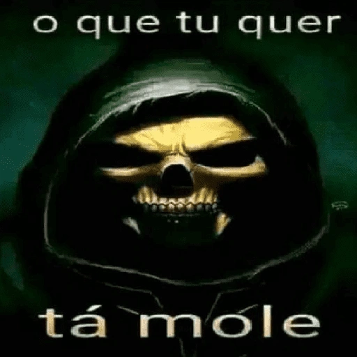 Figurinha de meme caveira para WhatsApp (16 de 27)