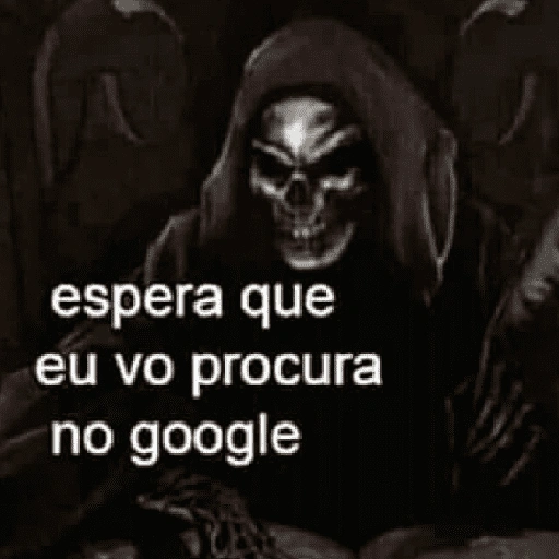 Figurinha de meme caveira para WhatsApp (17 de 27)