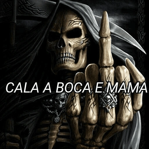 Figurinha de meme caveira para WhatsApp (19 de 27)