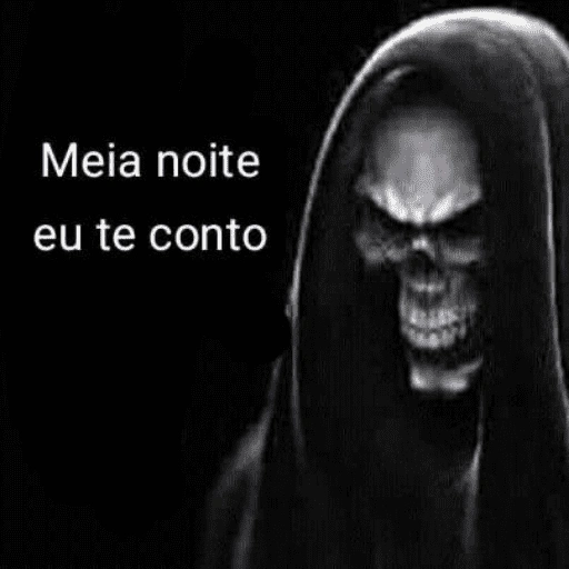 Figurinha de meme caveira para WhatsApp (20 de 27)