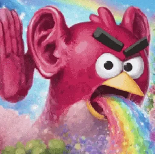 Figurinha de Memes Angry Birds (3 de 16)