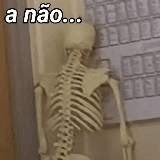 Figurinha de Memes do esqueleto (13 de 15)