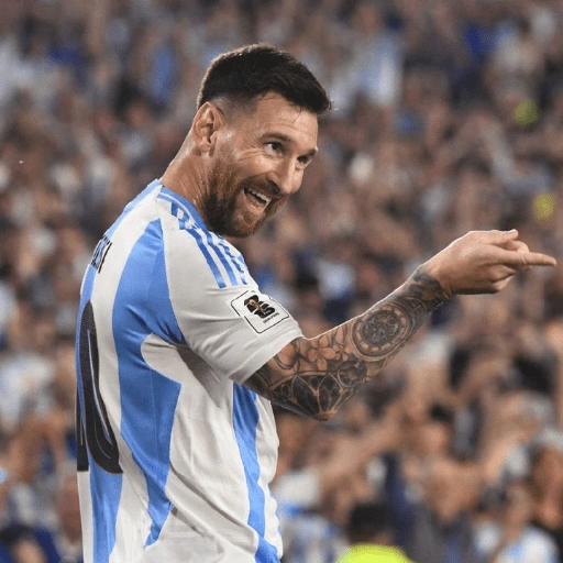 Figurinha de Messi Argentina para WhatsApp (5 de 9)