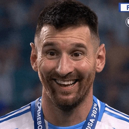Figurinha de Messi Argentina para WhatsApp (8 de 9)