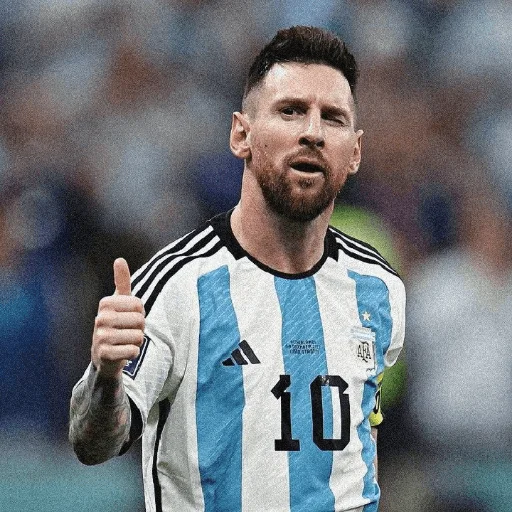 Figurinha de Messi Argentina para WhatsApp (9 de 9)