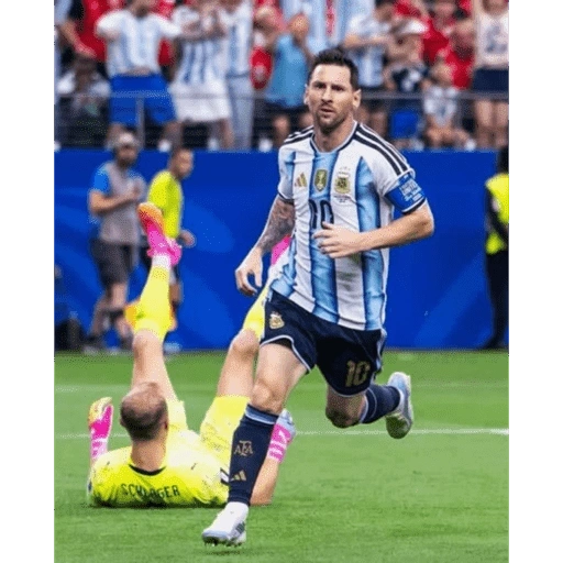 Figurinha de Messi Argentina para WhatsApp (2 de 14)