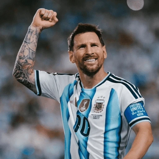 Figurinha de Messi Argentina para WhatsApp (8 de 14)
