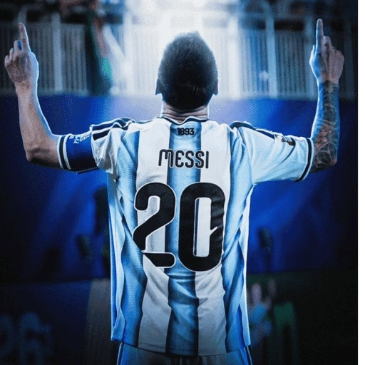 Figurinha de Messi Argentina para WhatsApp (9 de 14)