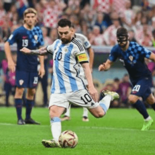 Figurinha de Messi Argentina para WhatsApp (11 de 14)