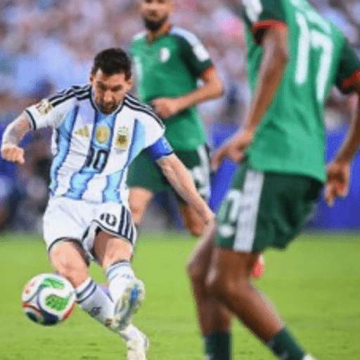 Figurinha de Messi Argentina para WhatsApp (13 de 14)