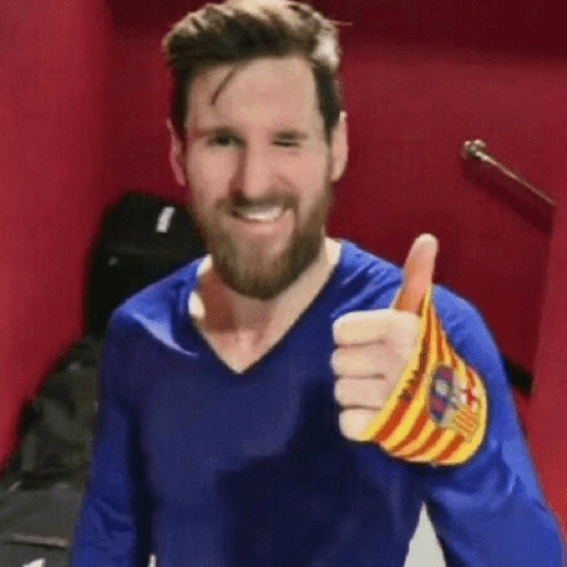 Figurinha de messi para WhatsApp (10 de 10)