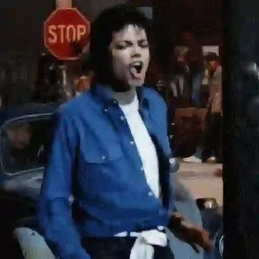 Figurinha de Michael Jackson 🕴🏻 para WhatsApp (4 de 30)