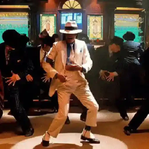 Figurinha de Michael Jackson 🕴🏻 para WhatsApp (9 de 30)