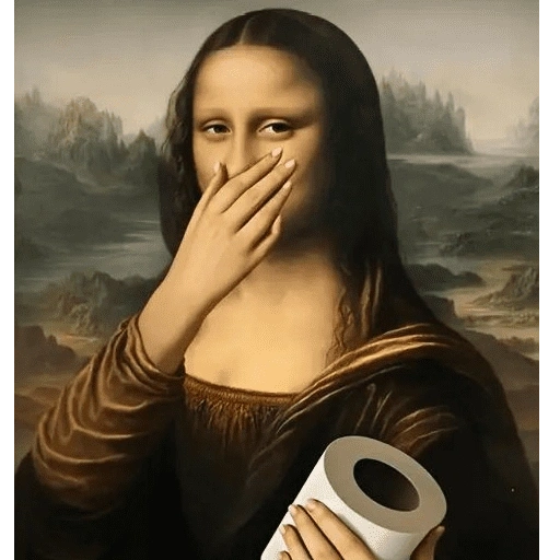 Figurinha de Monalisa Random π©π»βπ¨π (2 de 15)
