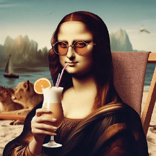 Figurinha de Monalisa Random π©π»βπ¨π (3 de 15)