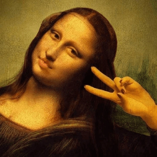 Figurinha de Monalisa Random π©π»βπ¨π (4 de 15)