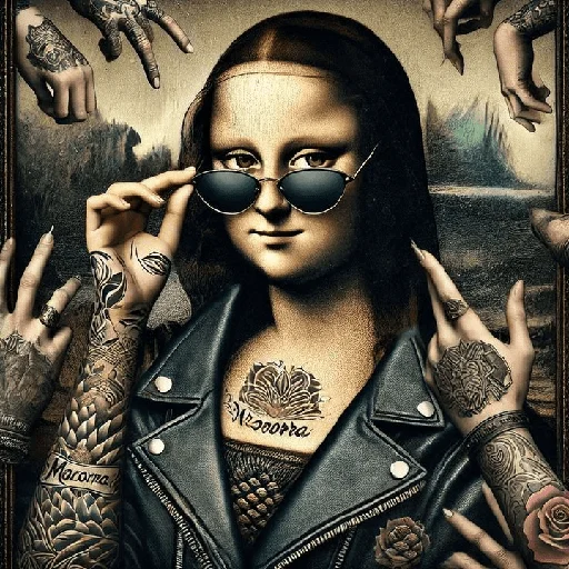 Figurinha de Monalisa Random π©π»βπ¨π (6 de 15)