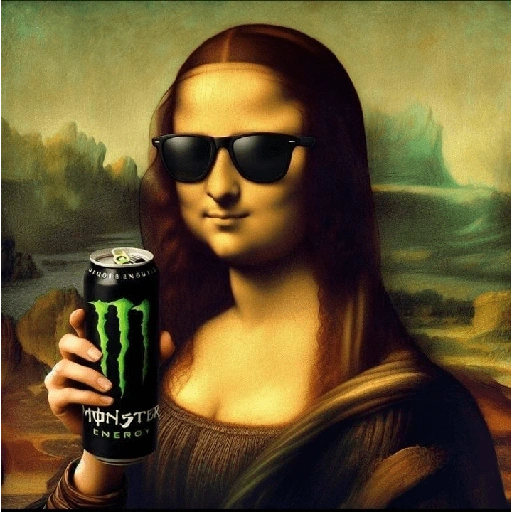 Figurinha de Monalisa Random π©π»βπ¨π (8 de 15)