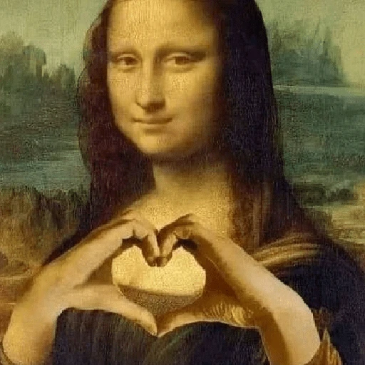 Figurinha de Monalisa Random π©π»βπ¨π (12 de 15)