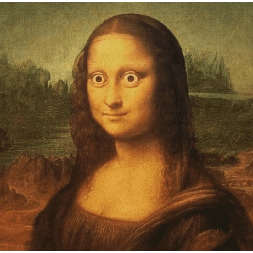 Figurinha de Monalisa Random π©π»βπ¨π (14 de 15)
