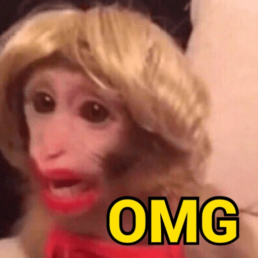 Figurinha de monkey | macaco 🐒 (5 de 17)
