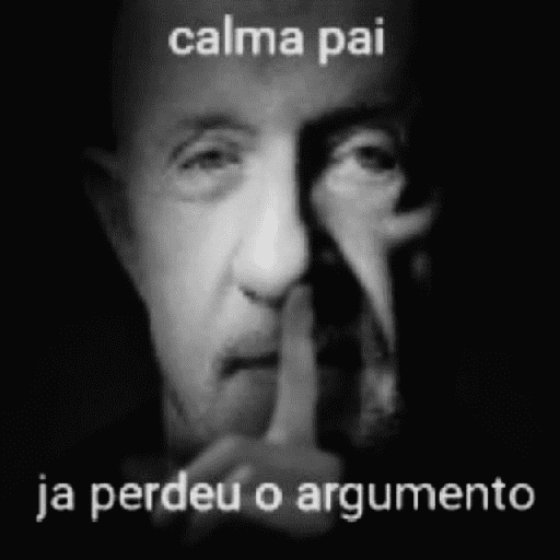 Figurinha de NÃO GRITA 🤫 para WhatsApp (19 de 29)