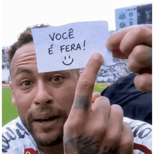 Figurinha de Neymar - Bilhete (1 de 20)
