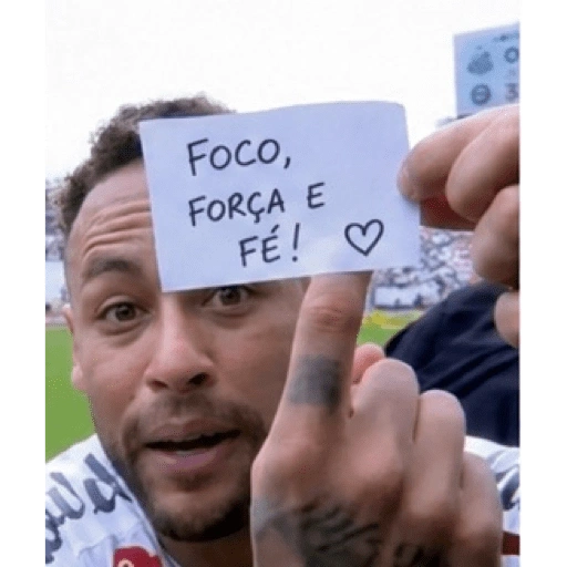 Figurinha de Neymar - Bilhete (3 de 20)