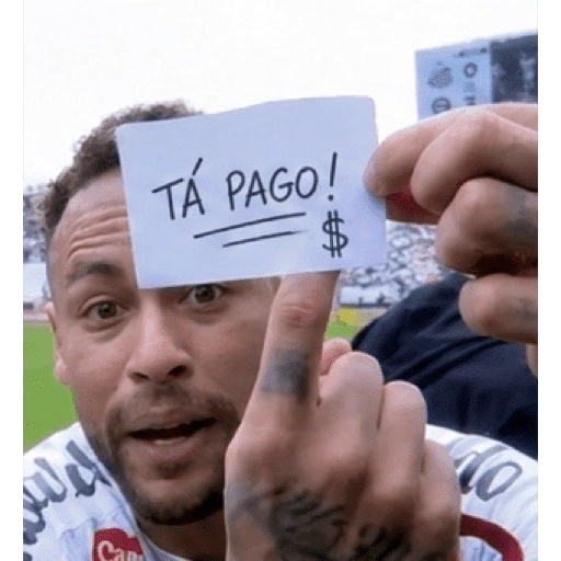 Figurinha de Neymar - Bilhete (8 de 20)