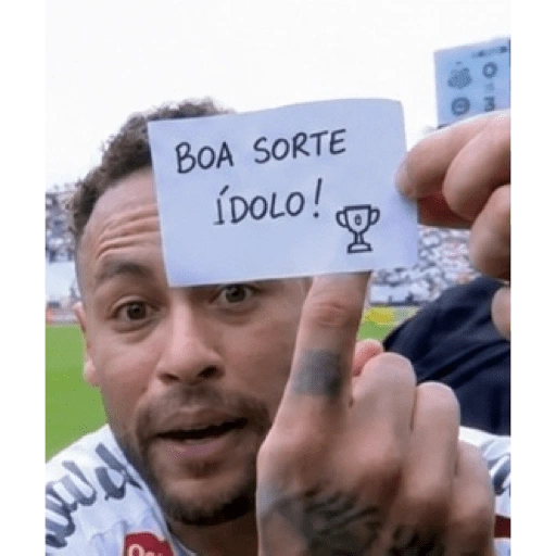Figurinha de Neymar - Bilhete (9 de 20)
