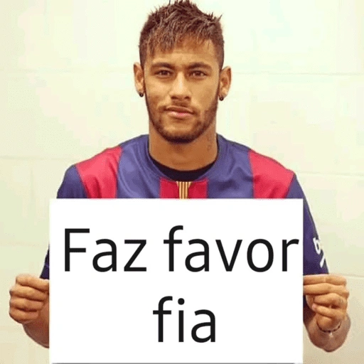 Figurinha de neymar frase para WhatsApp (1 de 13)
