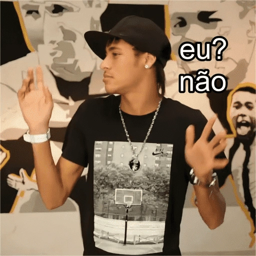 Figurinha de neymar frase para WhatsApp (9 de 13)