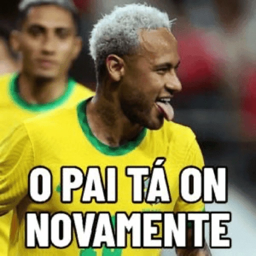 Figurinha de neymar frase para WhatsApp (11 de 13)