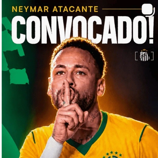Figurinha de Neymar Jr convocado (4 de 13)