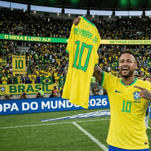 Figurinha de Neymar Jr convocado (6 de 13)